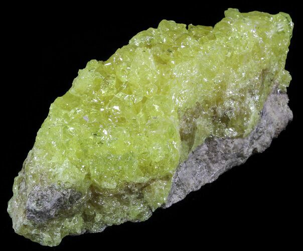 Sulfur Crystals on Matrix - Bolivia #51565